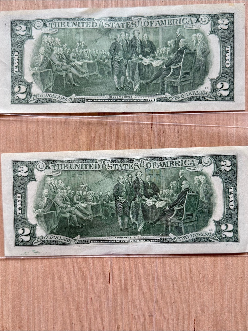 Lot Of 4 2017A $2.00Dollar Star Note Rare Bill Circulated U.S Currency Read Blw! - Picture 9 of 10